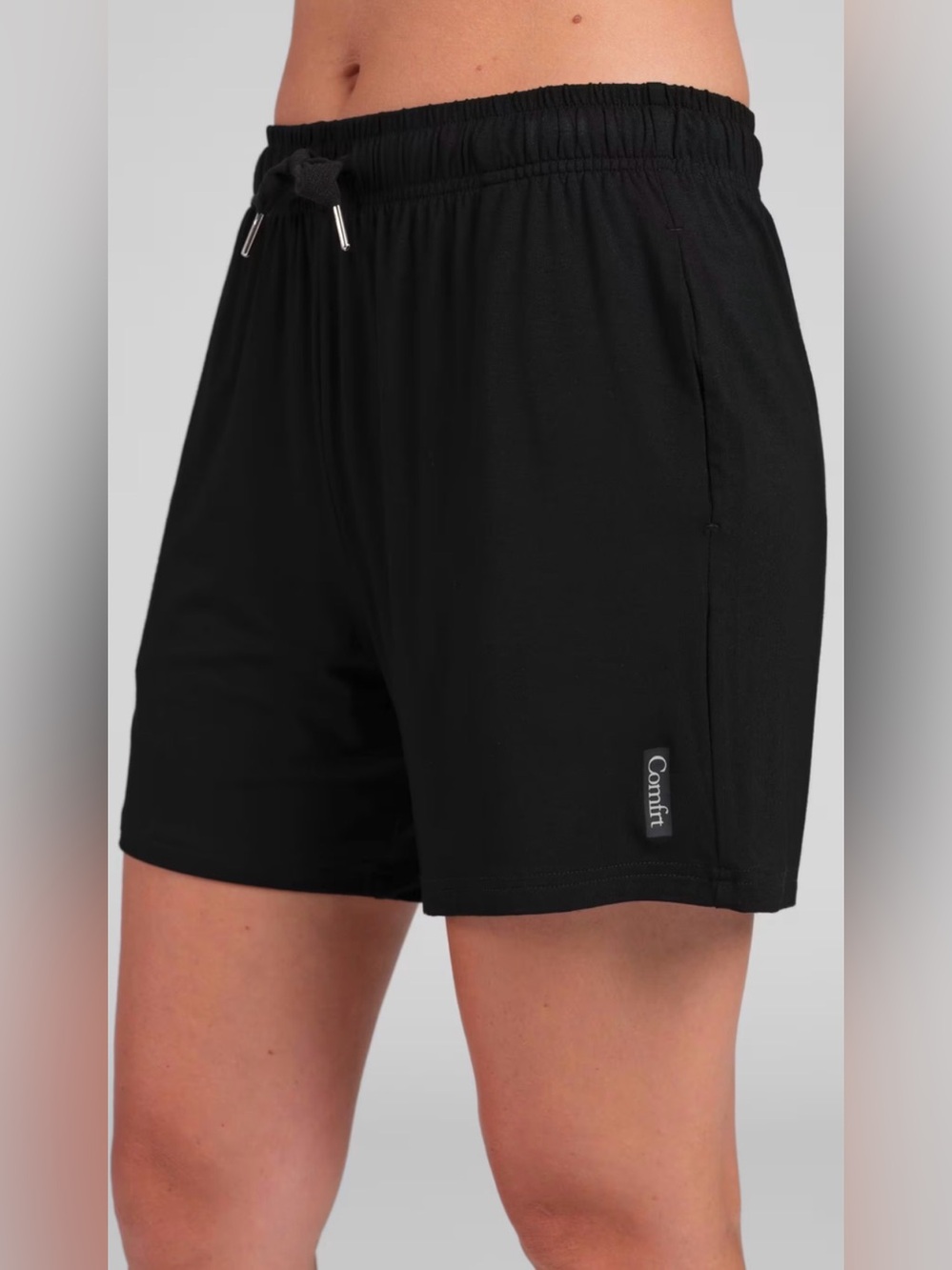 •COMFRT•NIB ONYX BLACK CLOUD LOUNGE SHORTS SIZE XS